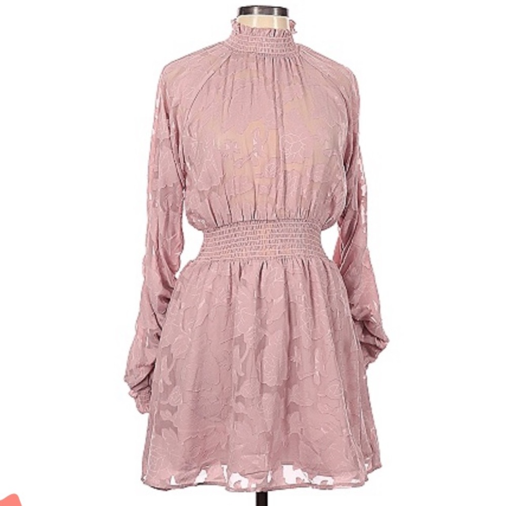 F21 | Floral High Neck Mini